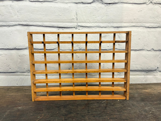 Vintage Wooden Heating Grate