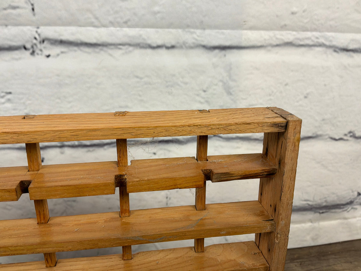 Vintage Wooden Heating Grate