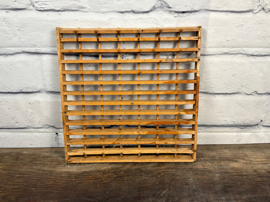 Vintage Wooden Heating Grate