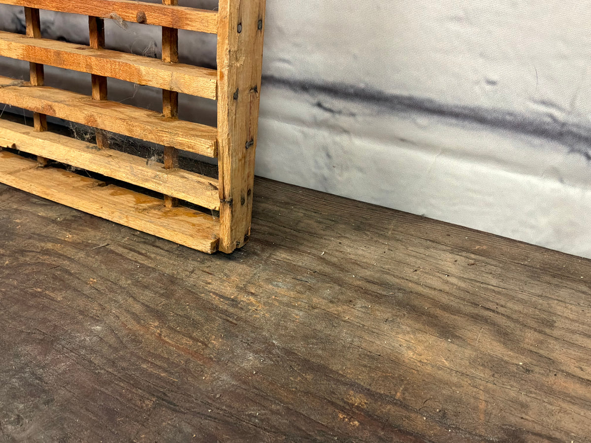 Vintage Wooden Heating Grate