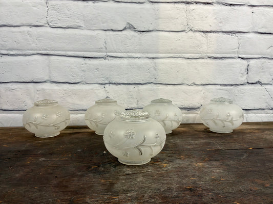 Vintage Floral Light Globes