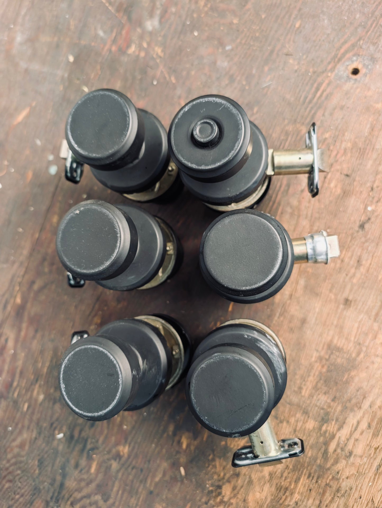 Matte Black Doorknobs