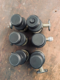 Matte Black Doorknobs