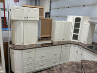 Traditional White Kitchen with Lots of Storage
