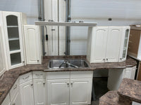 Traditional White Kitchen with Lots of Storage
