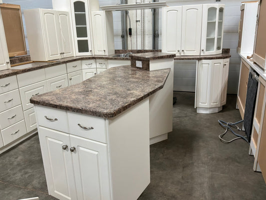 Traditional White Kitchen with Lots of Storage
