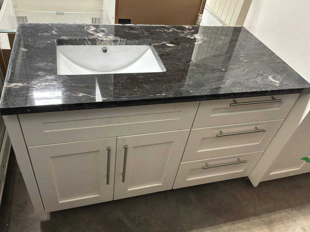 Versatile Large Double Vanity with storage Cabinet