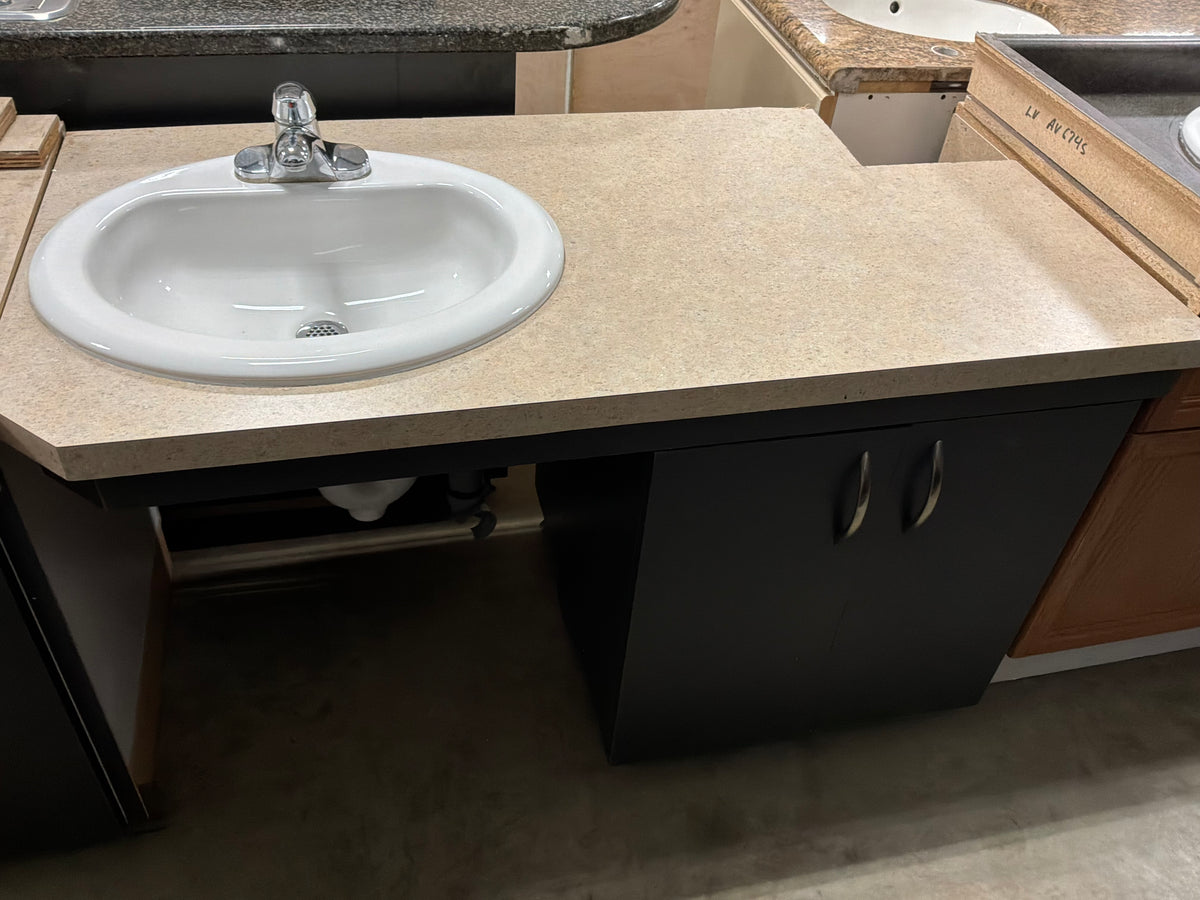 Dark Grey Bathroom Vanity
