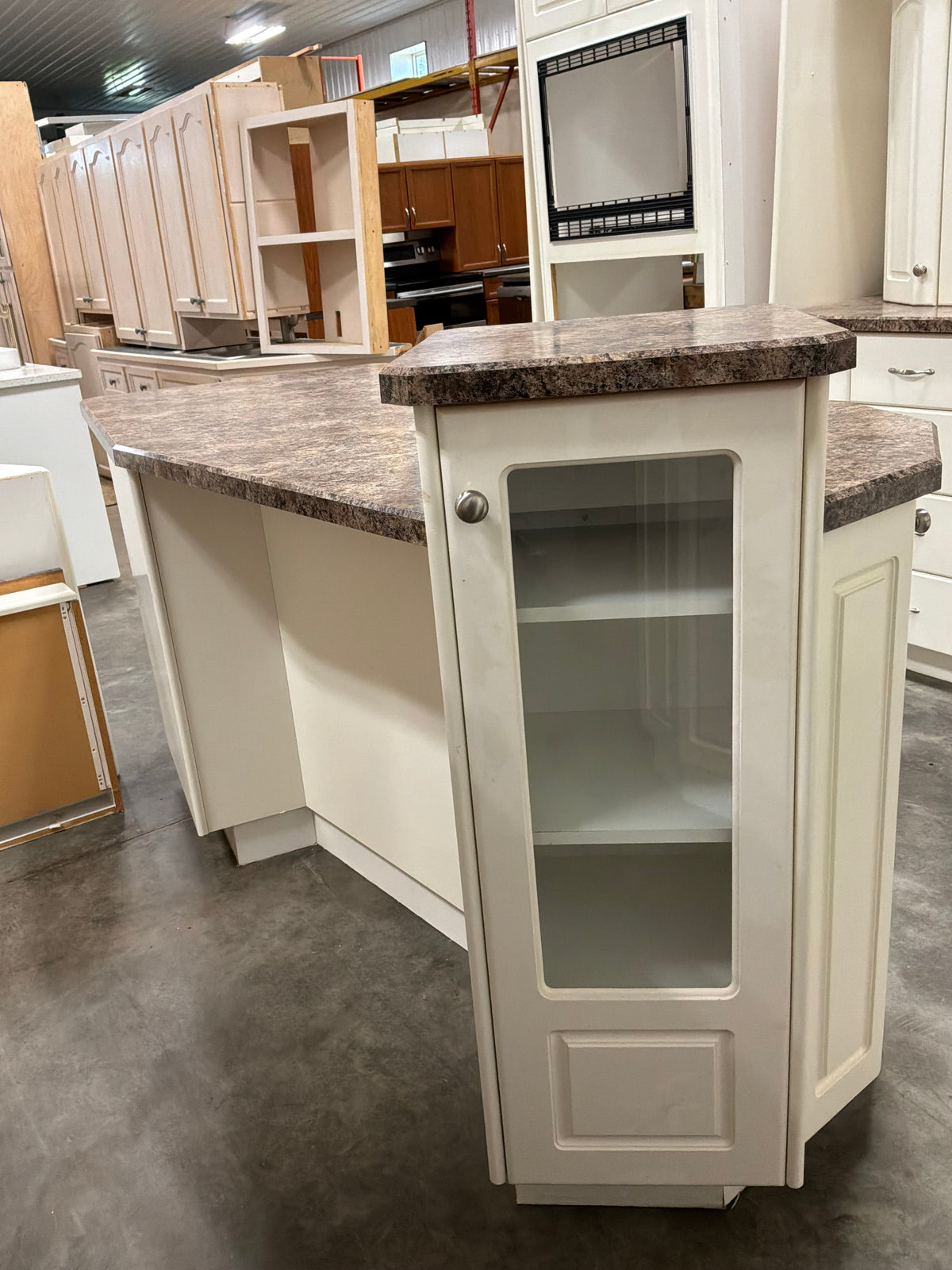 Traditional White Kitchen with Lots of Storage