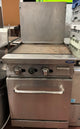Atosa 24” Stainless steel gas griddle with oven