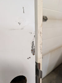 Metal Clad Exterior 4 panel door in frame