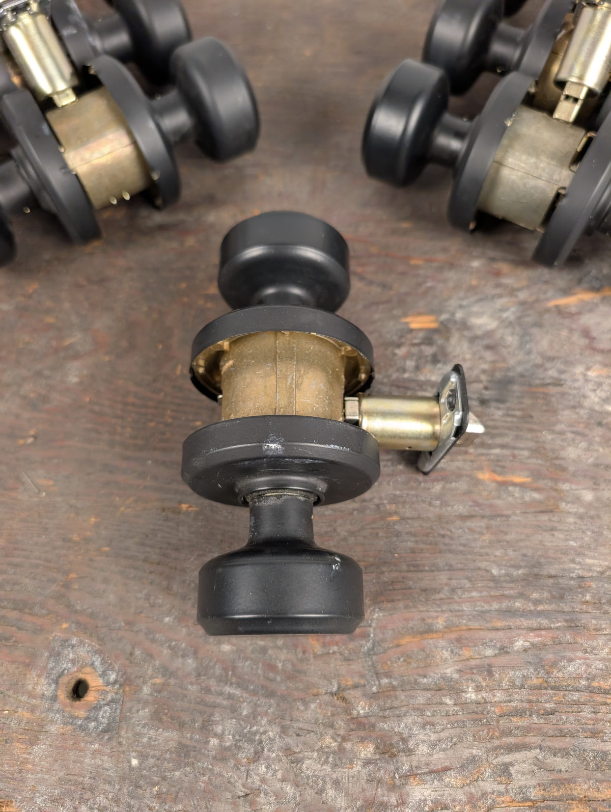 Matte Black Doorknobs