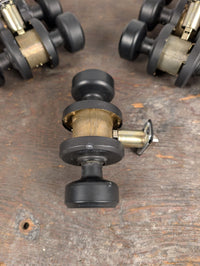 Matte Black Doorknobs