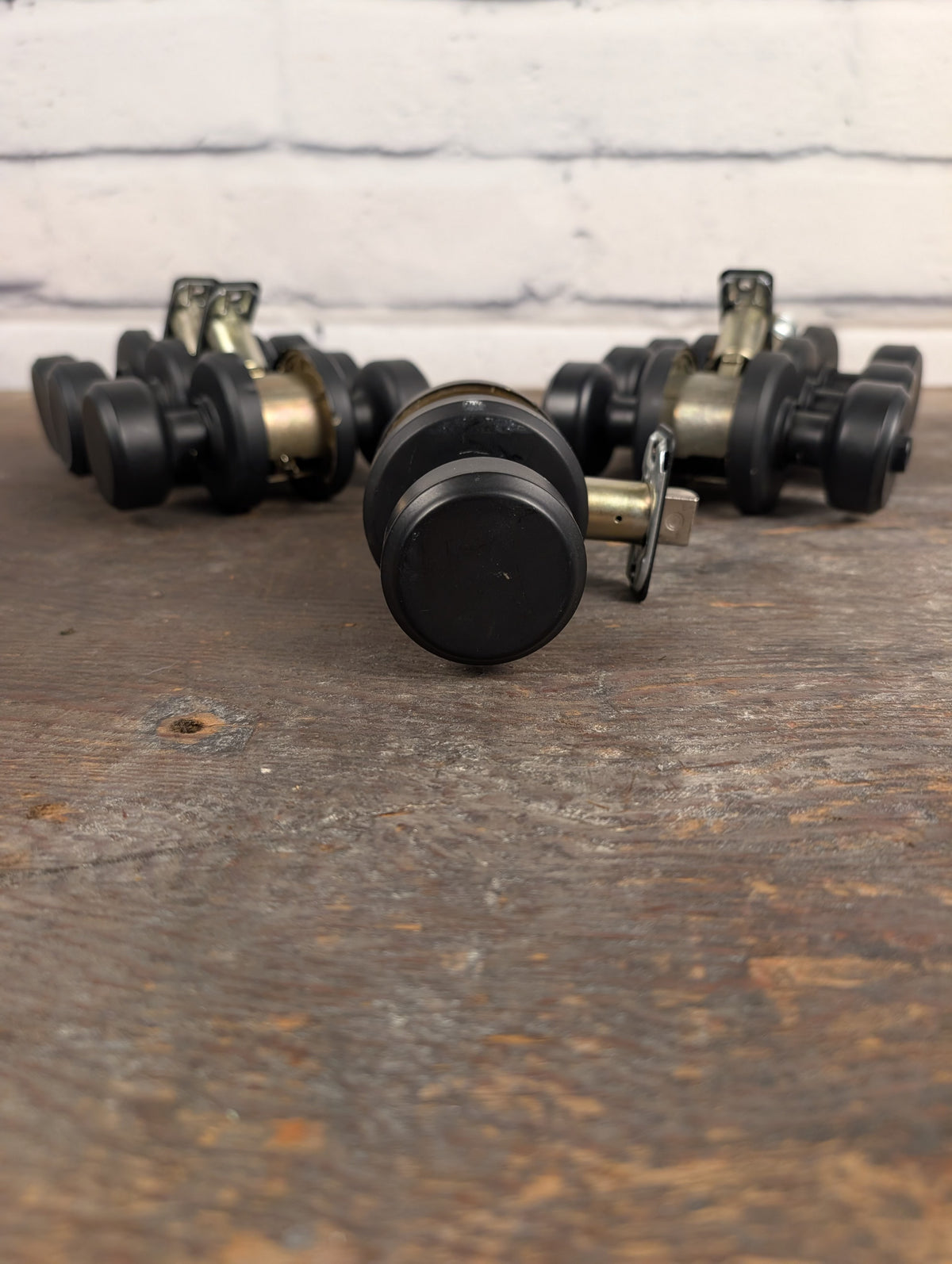Matte Black Doorknobs