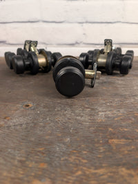Matte Black Doorknobs