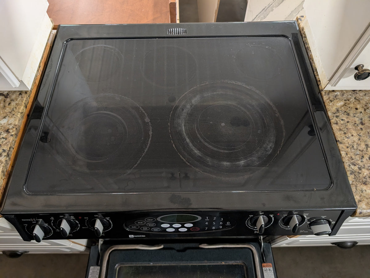 Maytag Glass Cooktop Stove