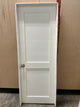 Residential Interior 2 Panel Door in Frame
