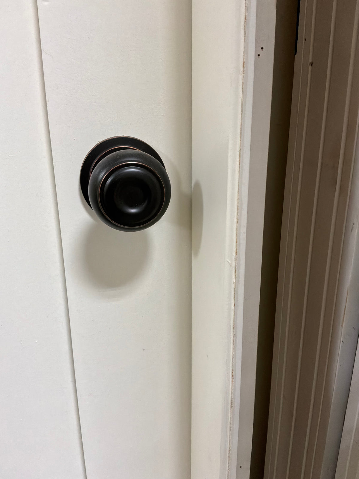 Shaker Style 3 Panel Interior Door in Frame