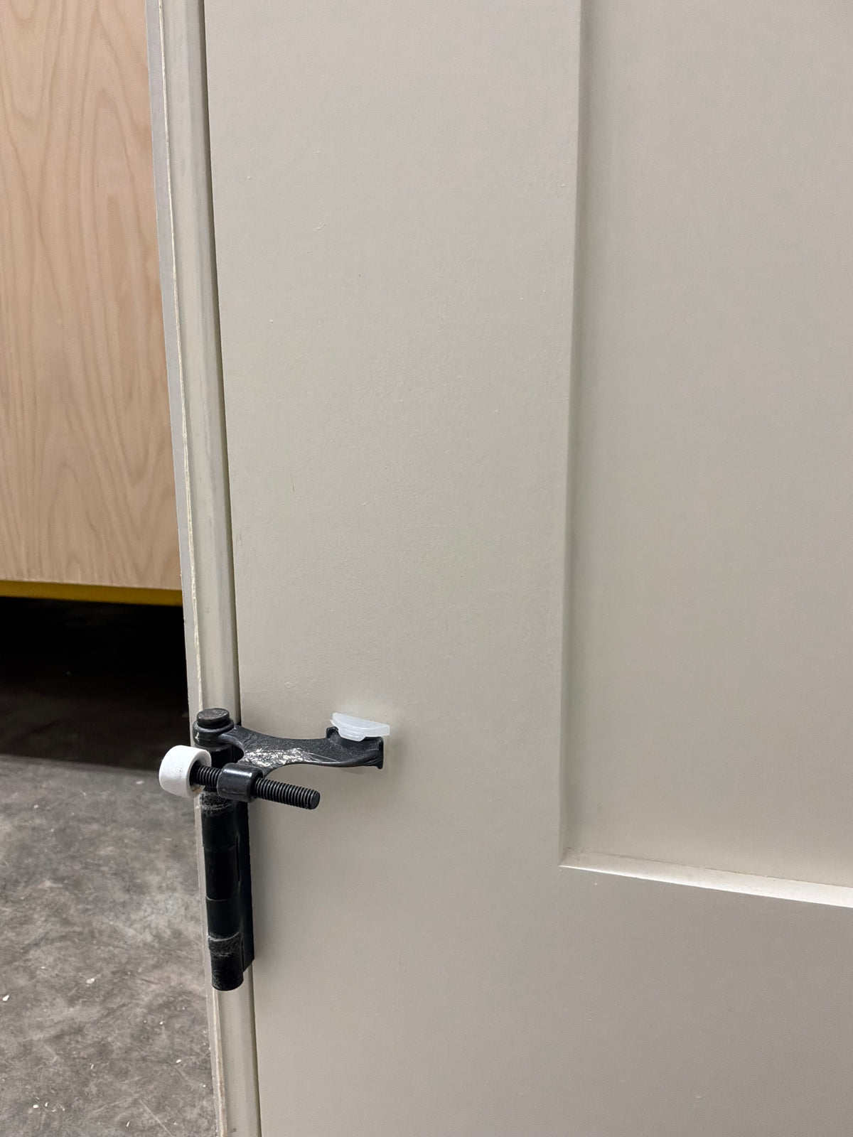 Shaker Style 3 Panel Interior Door in Frame