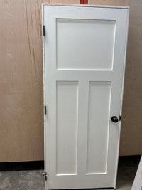 Shaker Style 3 Panel Interior Door in Frame