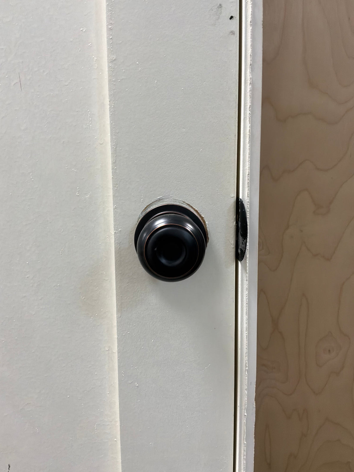 Shaker Style 3 Panel Interior Door in Frame