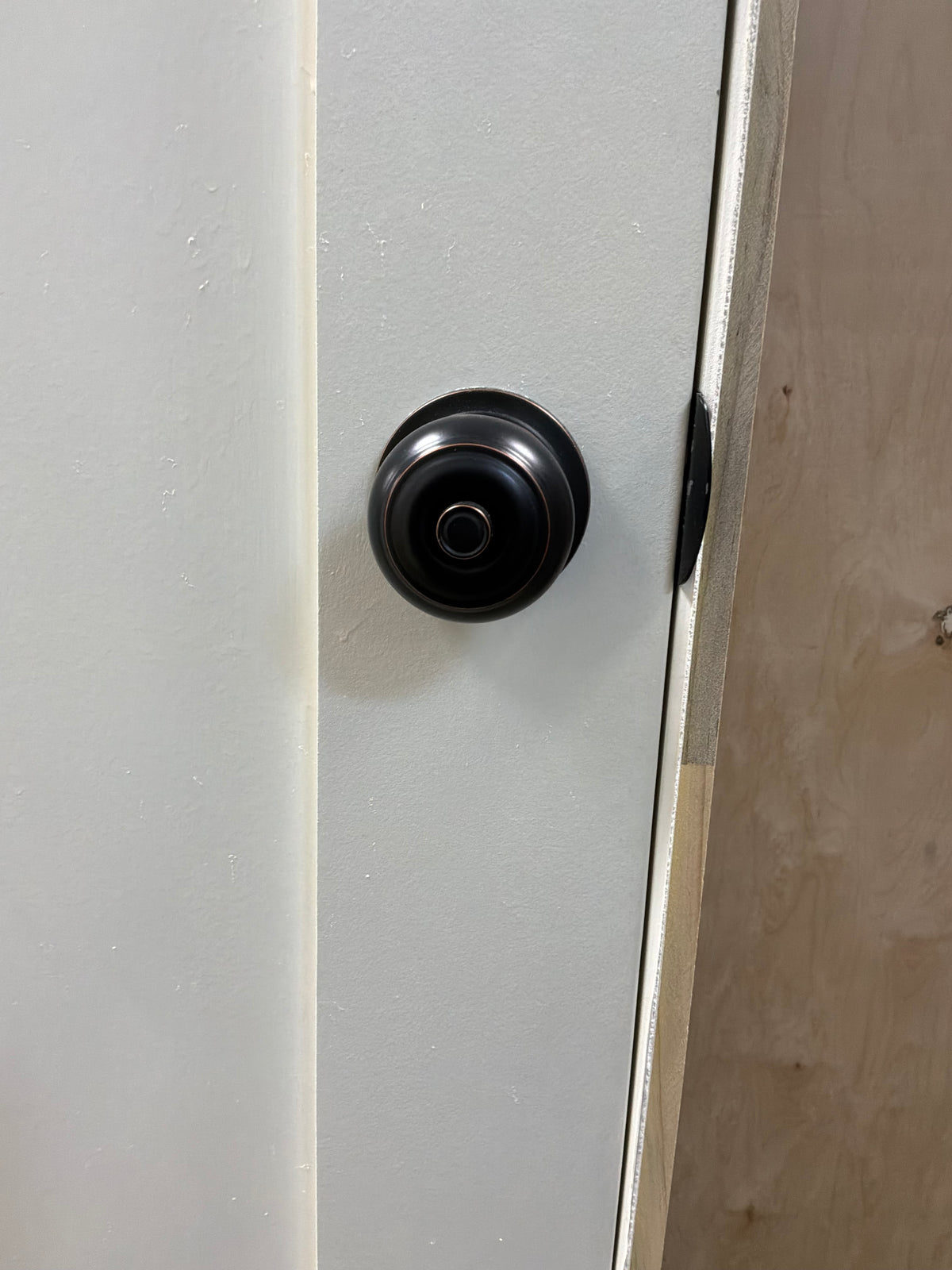 Shaker Style 3 Panel Interior Door in Frame