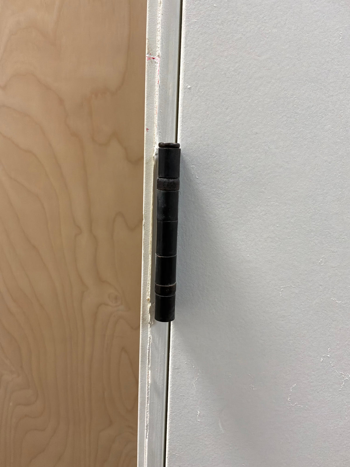 Shaker Style 3 Panel Interior Door in Frame