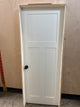 Shaker Style 3 Panel Interior Door in Frame