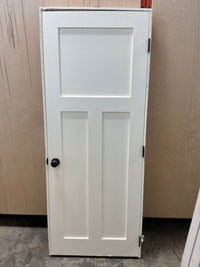 Shaker Style 3 Panel Interior Door in Frame