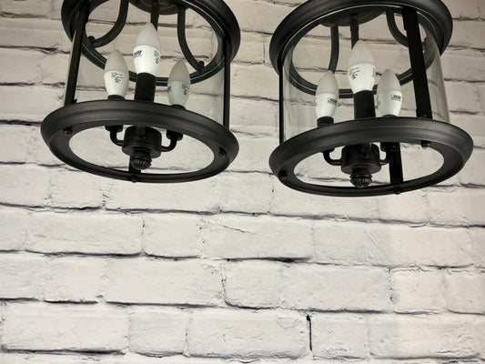 Flush Mount Modern Farmhouse Style Light Fixtures