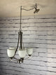 Modern Brushed Silver Chandelier
