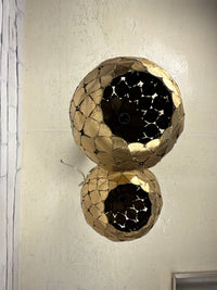 Large Unique Gold Pendant Lights