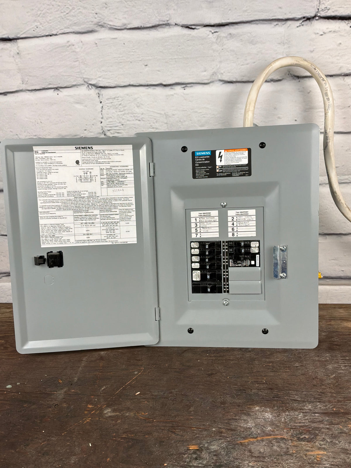 Siemens Sub Panel