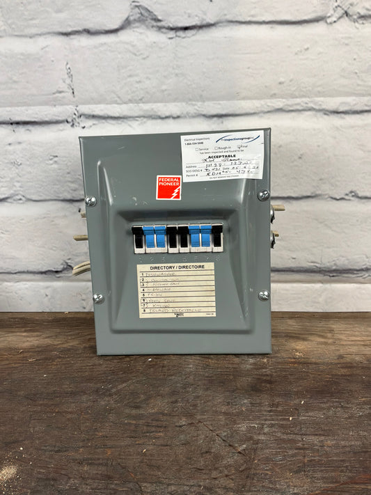 Federal Pioneer Sub Panel