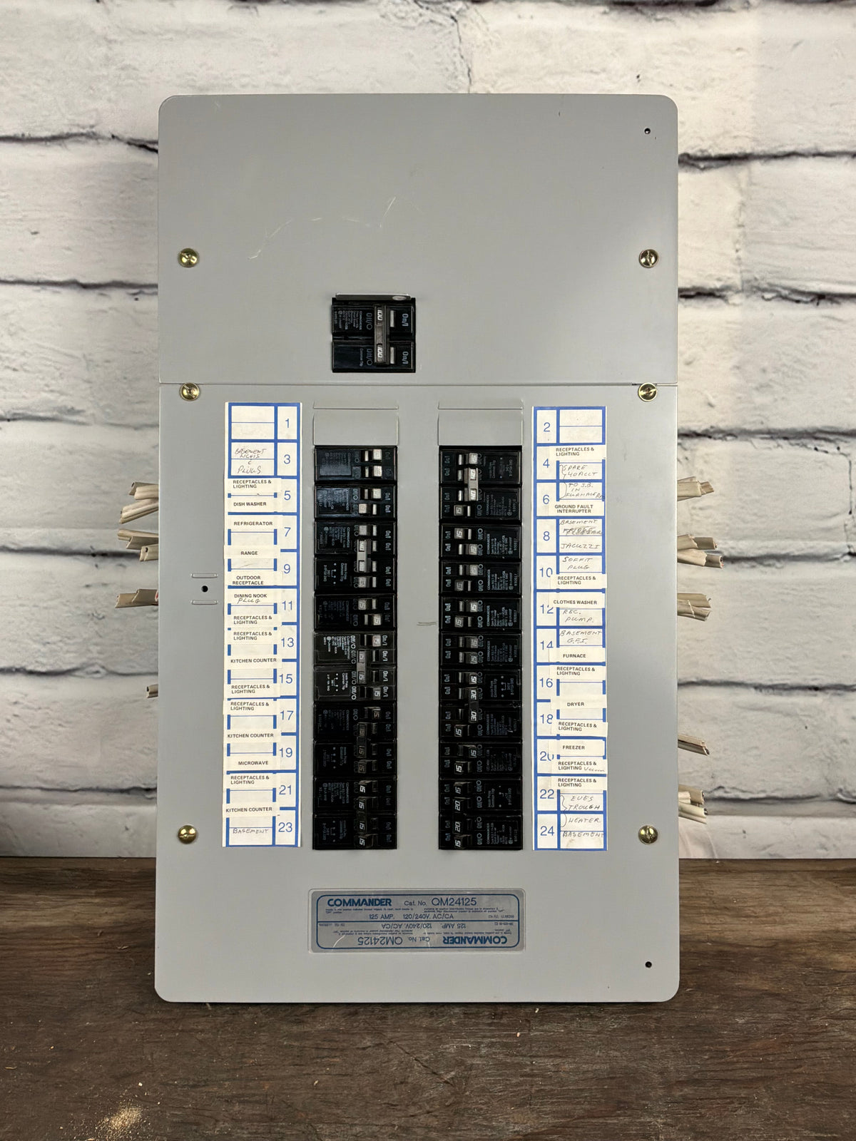 Commander Electrical Panel