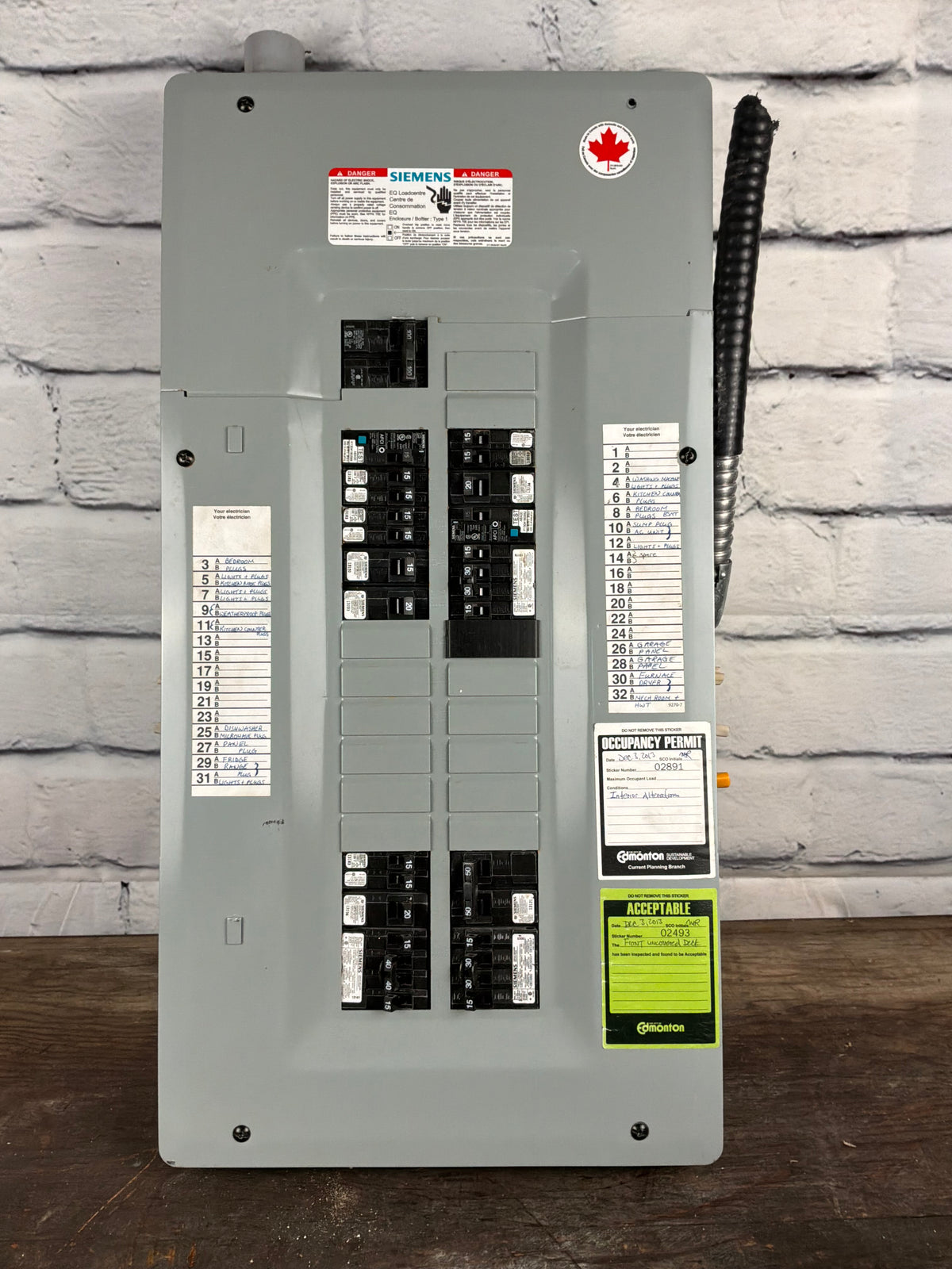 Siemens Electrical Panel