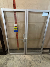 Aluminum Double Storefront Doors