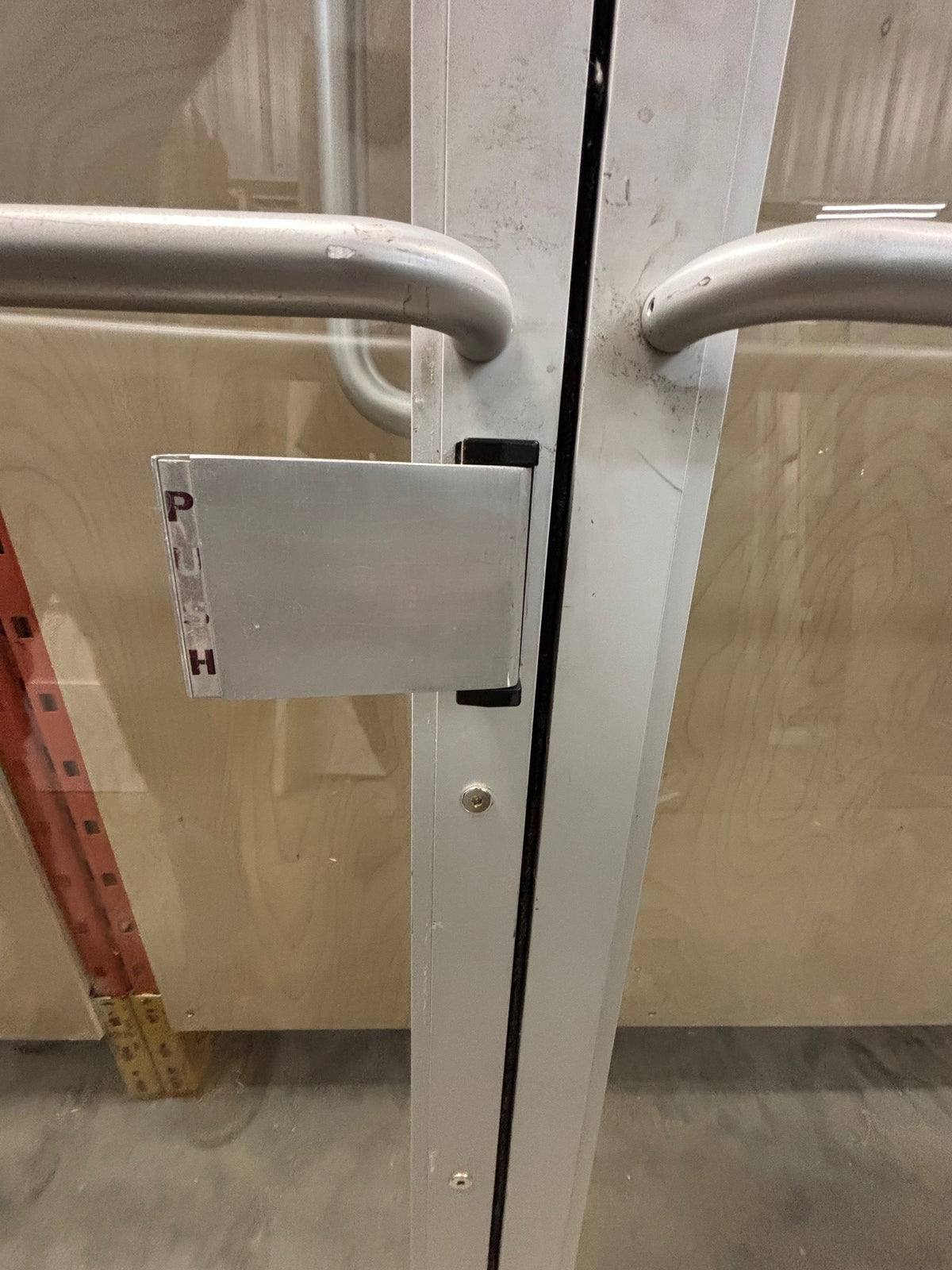 Aluminum Double Storefront Doors
