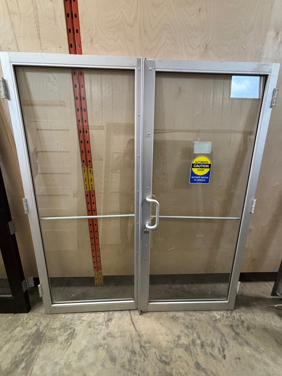 Aluminum Double Storefront Doors