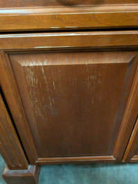 Beautiful Dark Maple Kitchen