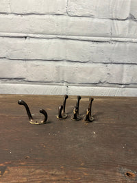 Solid Brass Coat Hooks