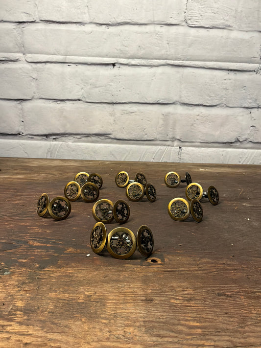 Vintage Amerock Allison Brass Cabinet/Drawer Pulls