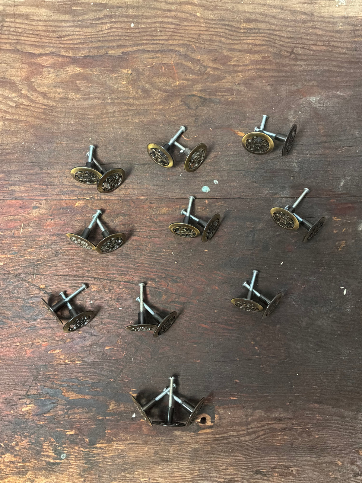 Vintage Amerock Allison Brass Cabinet/Drawer Pulls