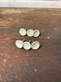 Vintage White and Gold Amerock Pulls