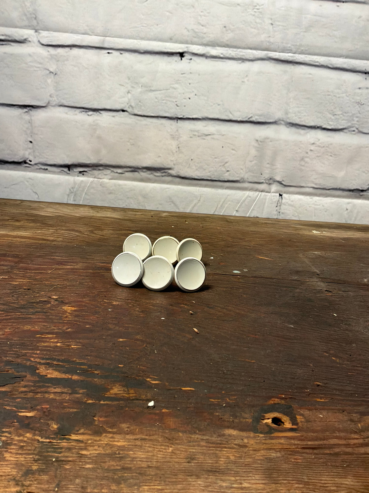 Vintage White and Gold Amerock Pulls