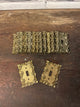 Vintage Metal Single Toggle Switch Cover