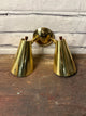 Vintage Gold Double wall Mounted Light with Switch