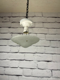 Antique Ceiling Mount Light fixture with Rose Motif