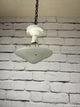 Antique Ceiling Mount Light fixture with Rose Motif