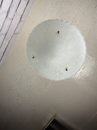 Antique Ceiling Mount Light fixture with Rose Motif